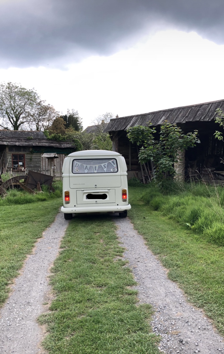 Daisy leaving Bredy Farm